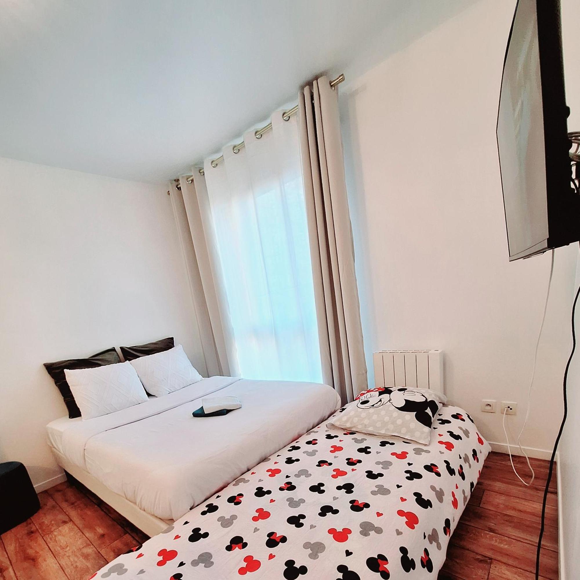 Studio Alpha - 2Min By Train To Disneyland Or 20Min Walk - 5Min Walk To "Val D'Europe" Station มองต์เตฮวา ภายนอก รูปภาพ