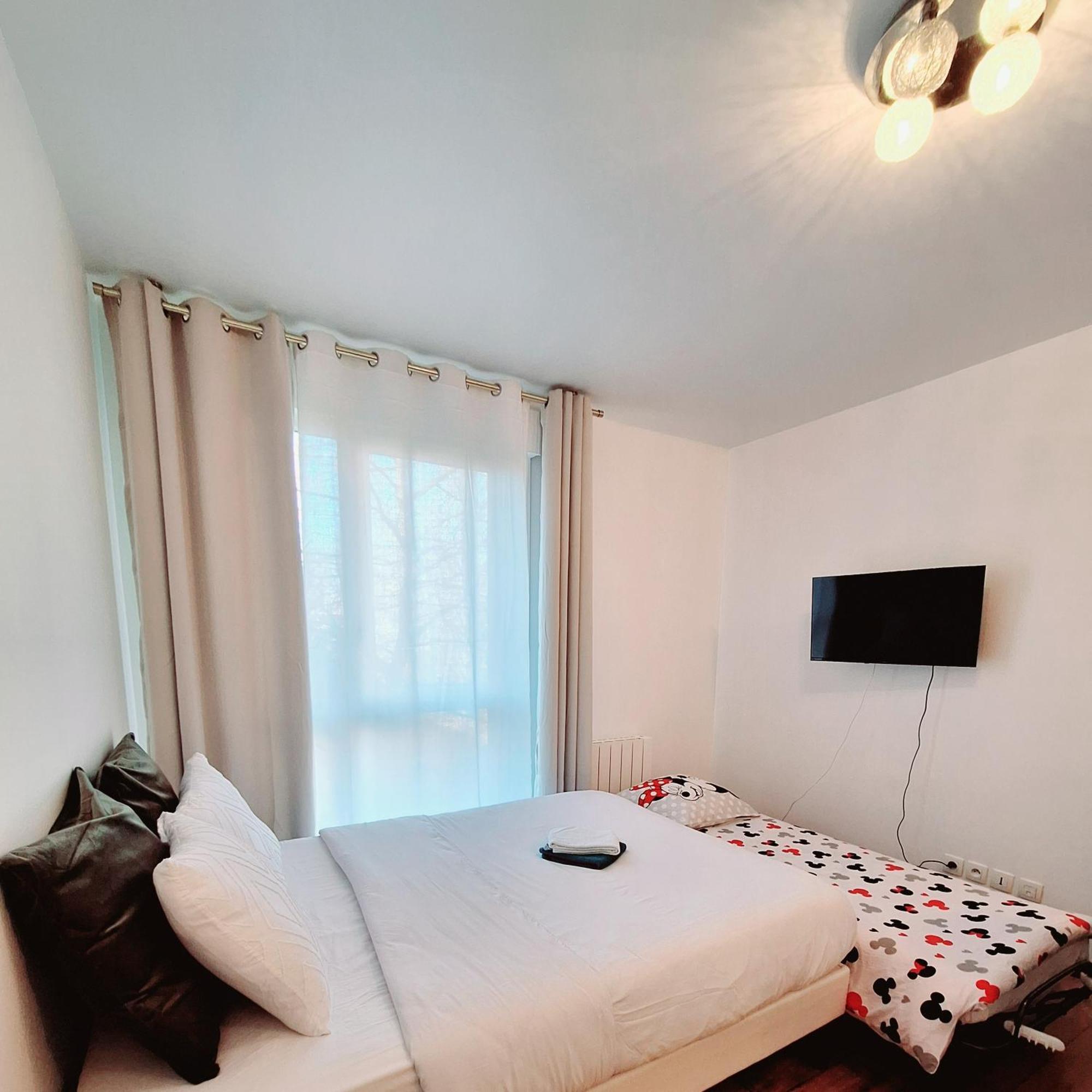 Studio Alpha - 2Min By Train To Disneyland Or 20Min Walk - 5Min Walk To "Val D'Europe" Station มองต์เตฮวา ภายนอก รูปภาพ