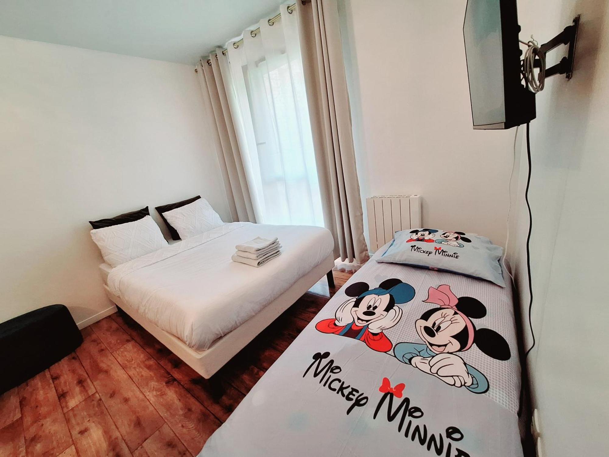 Studio Alpha - 2Min By Train To Disneyland Or 20Min Walk - 5Min Walk To "Val D'Europe" Station มองต์เตฮวา ภายนอก รูปภาพ