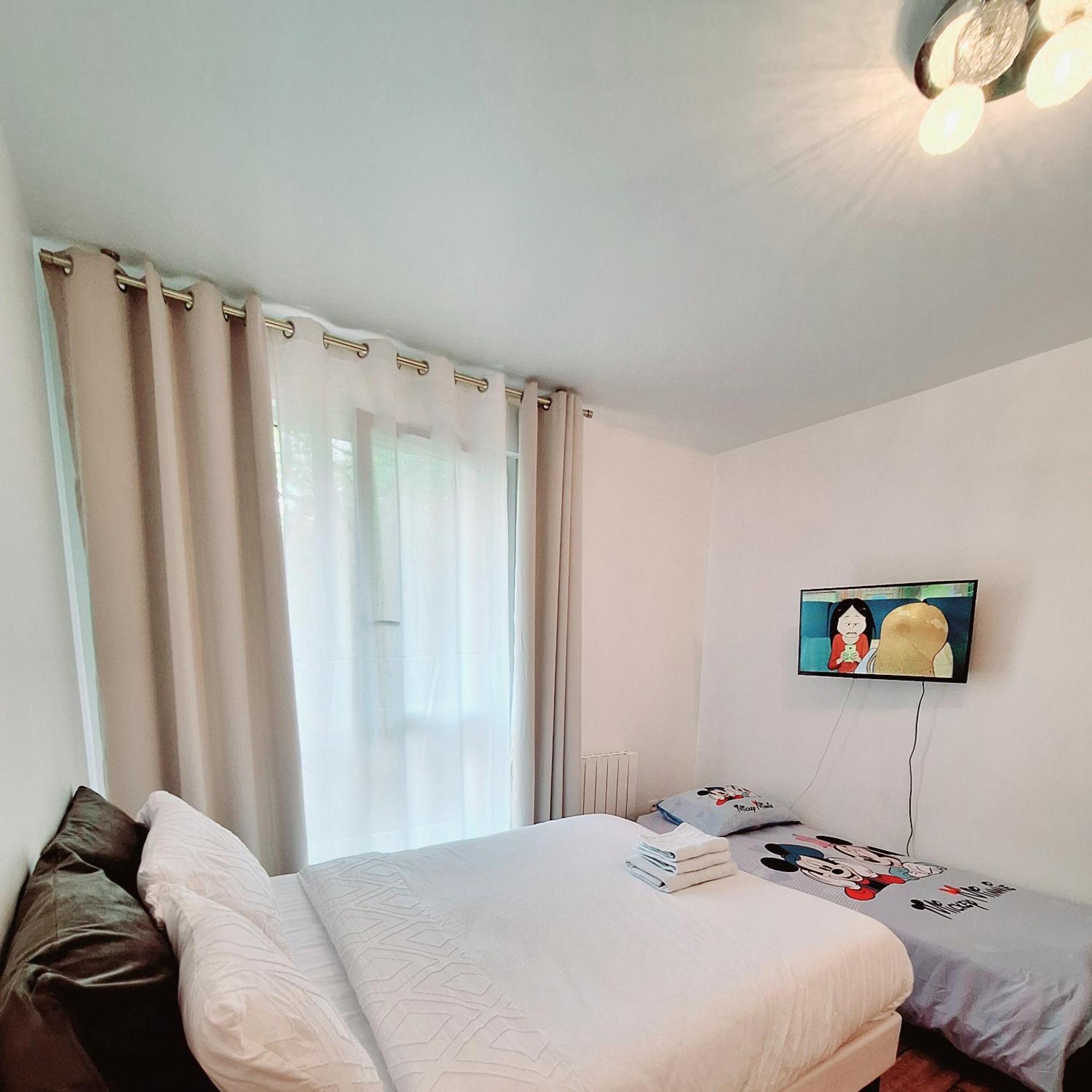 Studio Alpha - 2Min By Train To Disneyland Or 20Min Walk - 5Min Walk To "Val D'Europe" Station มองต์เตฮวา ภายนอก รูปภาพ