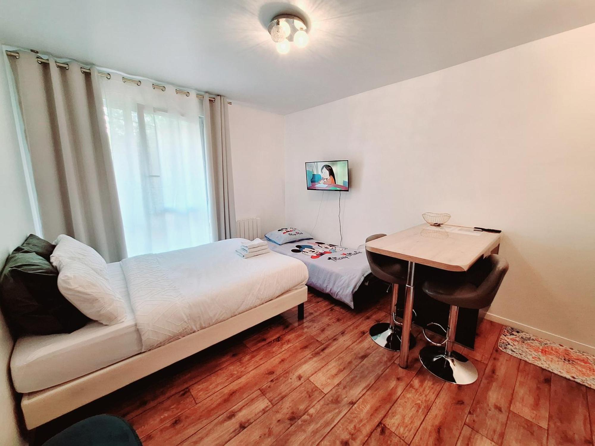 Studio Alpha - 2Min By Train To Disneyland Or 20Min Walk - 5Min Walk To "Val D'Europe" Station มองต์เตฮวา ภายนอก รูปภาพ